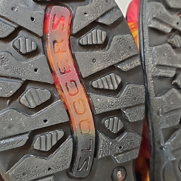 SLOGGERS  6 WOMEN'S BOOTS FLORAL MULTI-COLOR  RAIN BOOTS - Picture 7 of 9